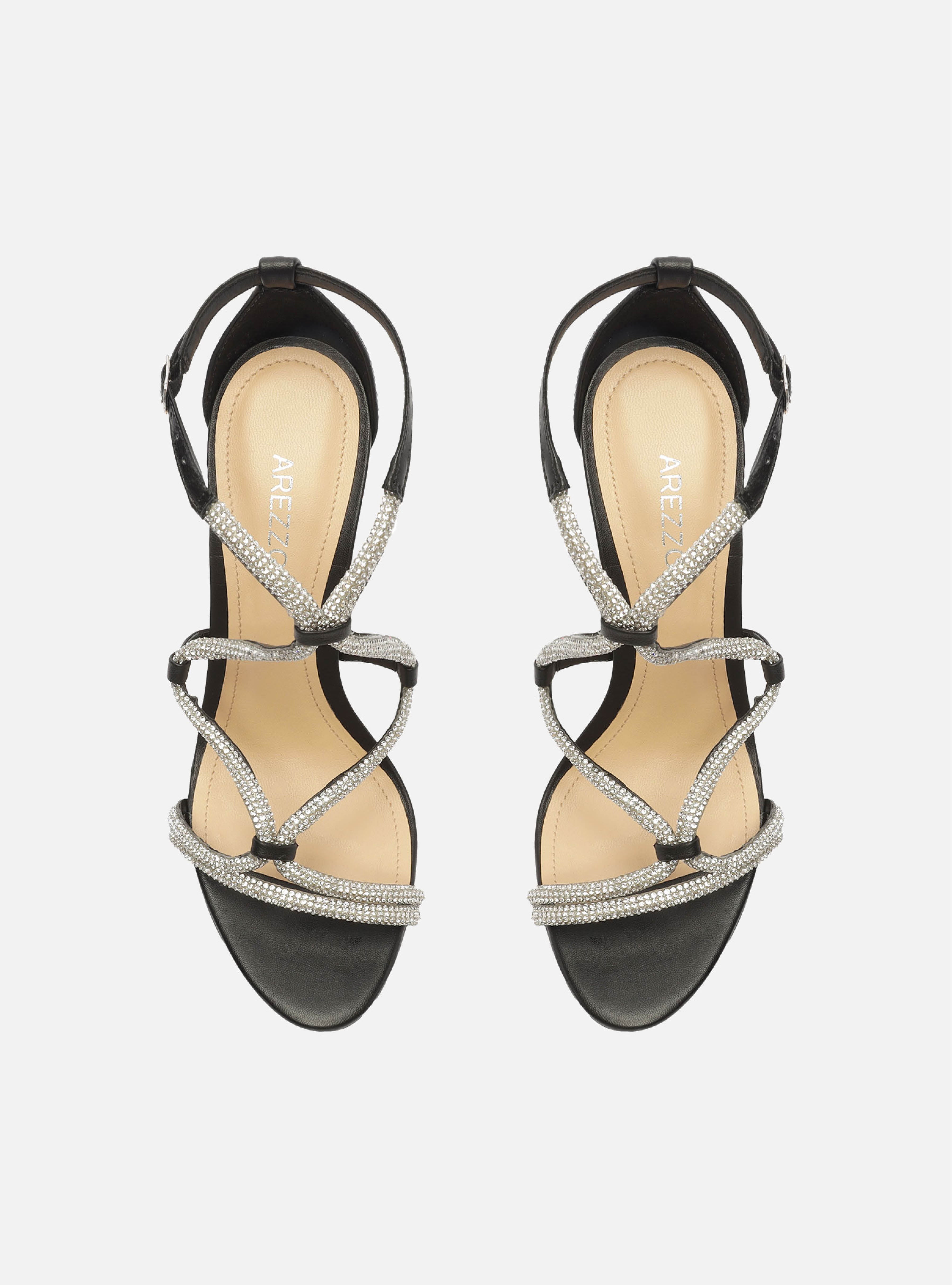 Zoey - Women's Leather orders Cross Strap Sandal | Black