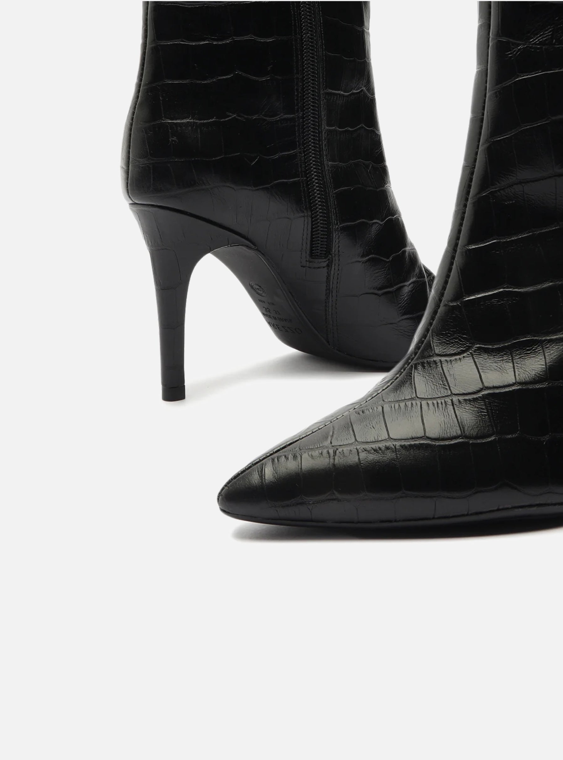 Black stiletto outlet bootie