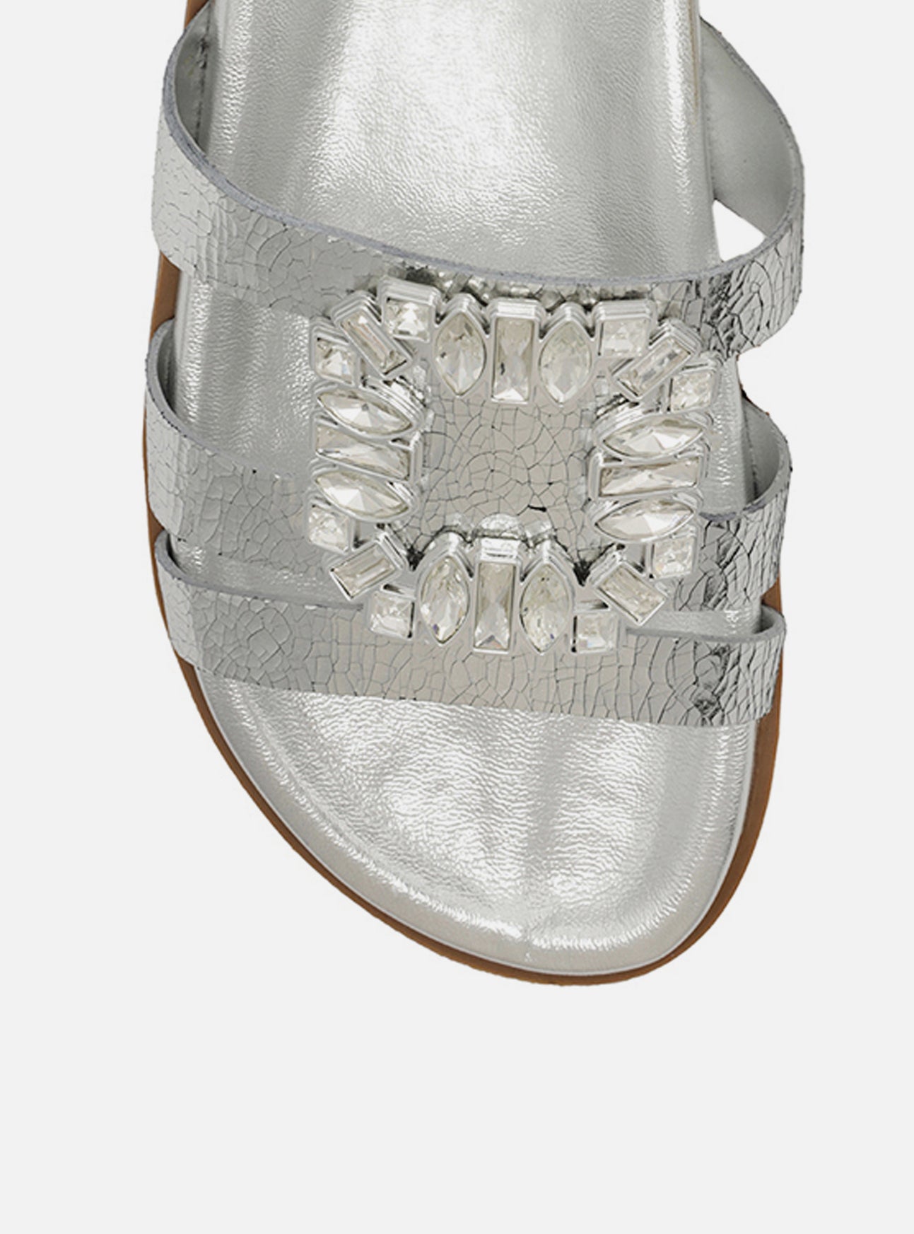 Buy Grey Flat Sandals for Women by AROOM Online | Ajio.com