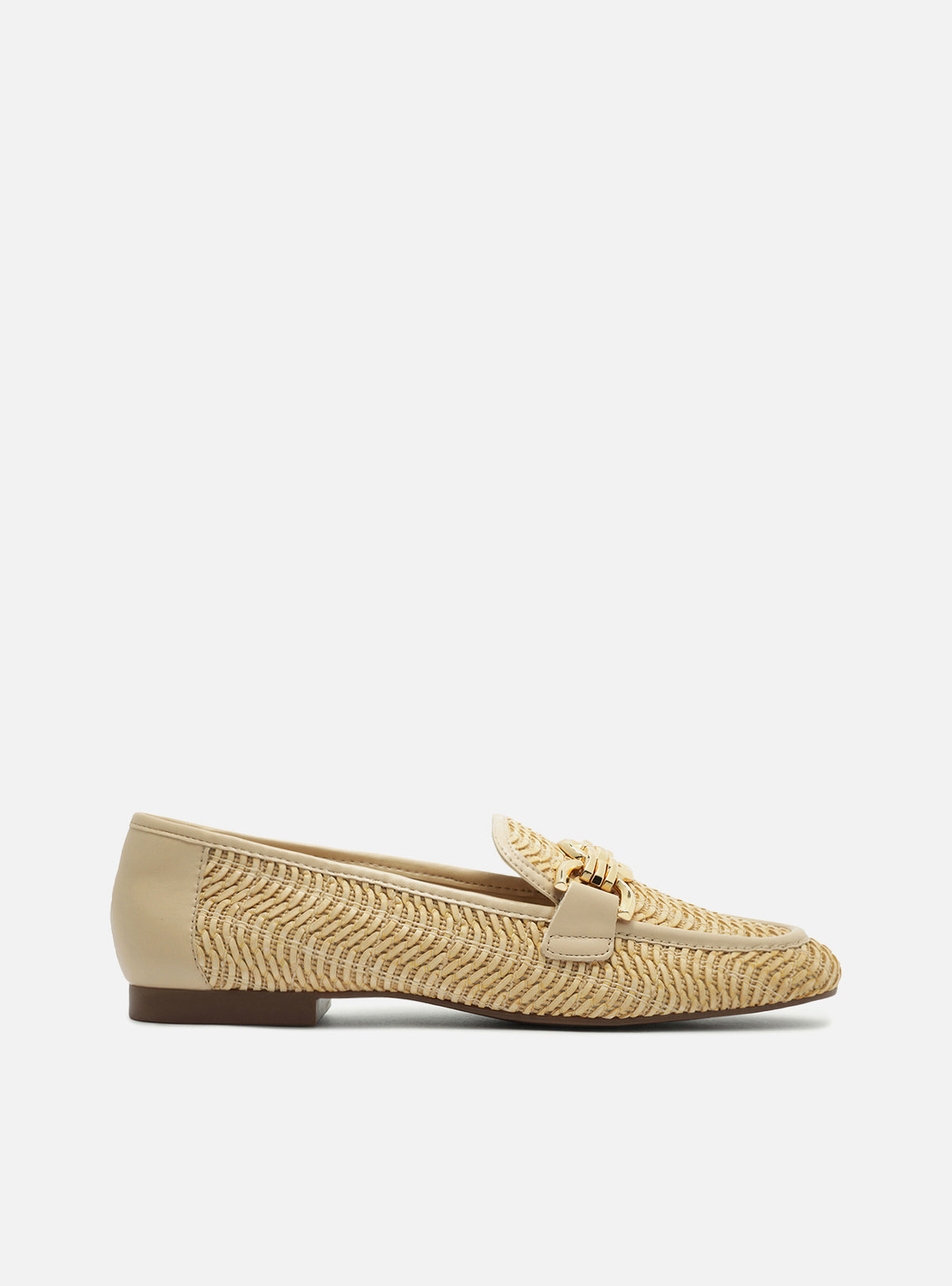 Elyse Beige Synthetic Loafer – Arezzo