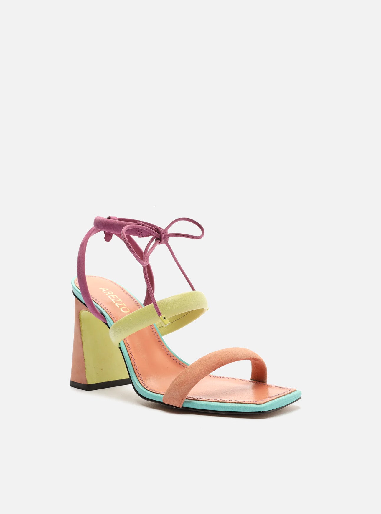 Lenny High Block Sandal