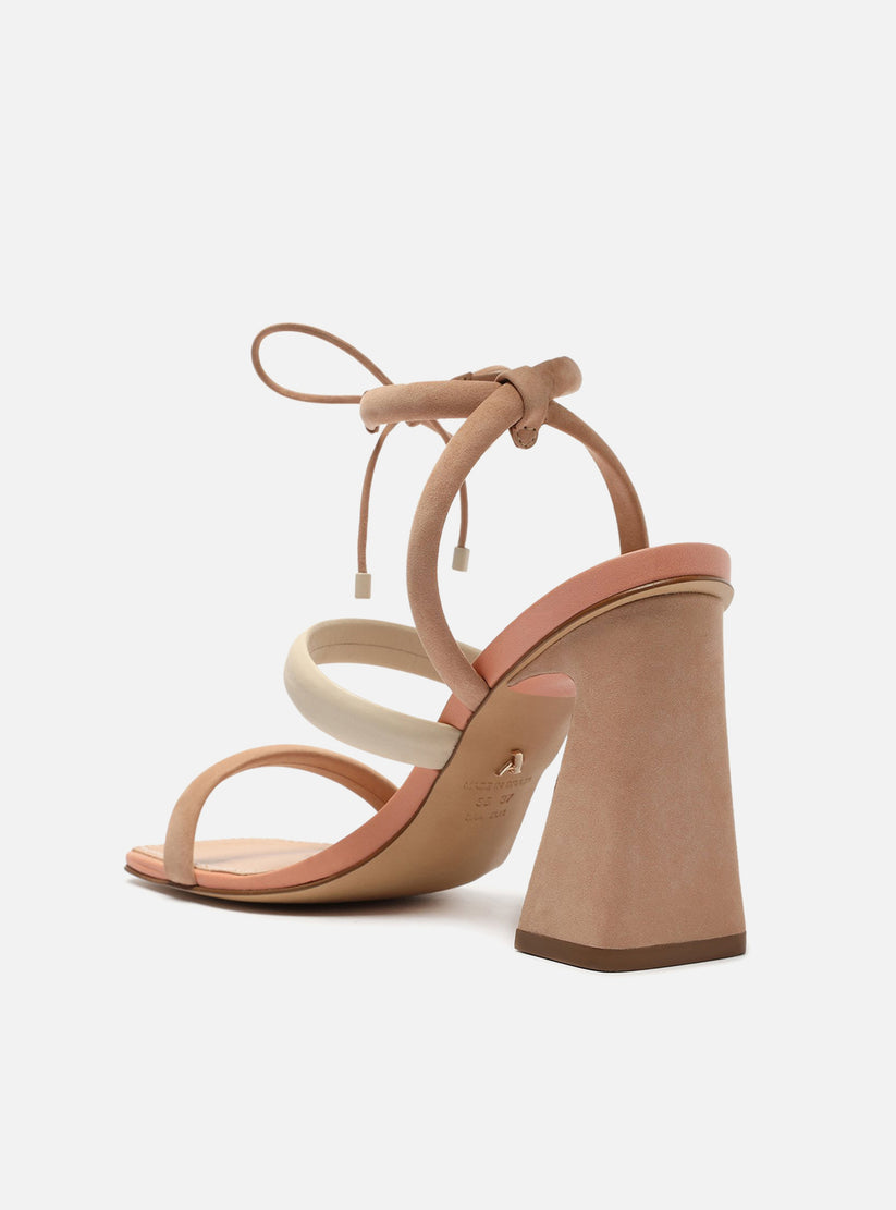 Isabelli Multineutral High Geometric Genuine Leather Sandal – Arezzo