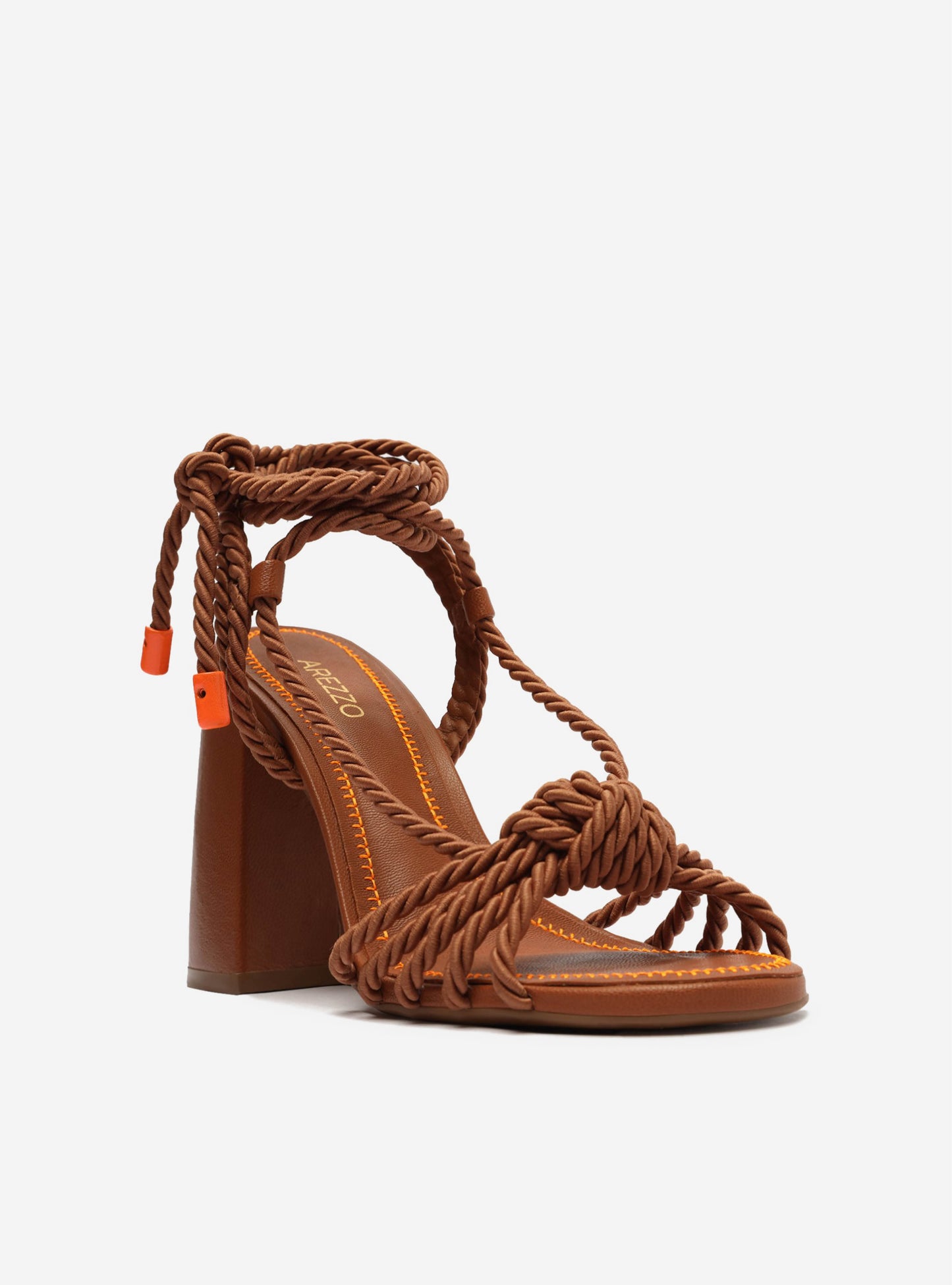 Ella High Block Sandal