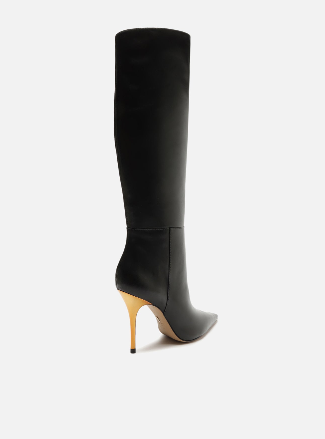 Black and shops gold boot