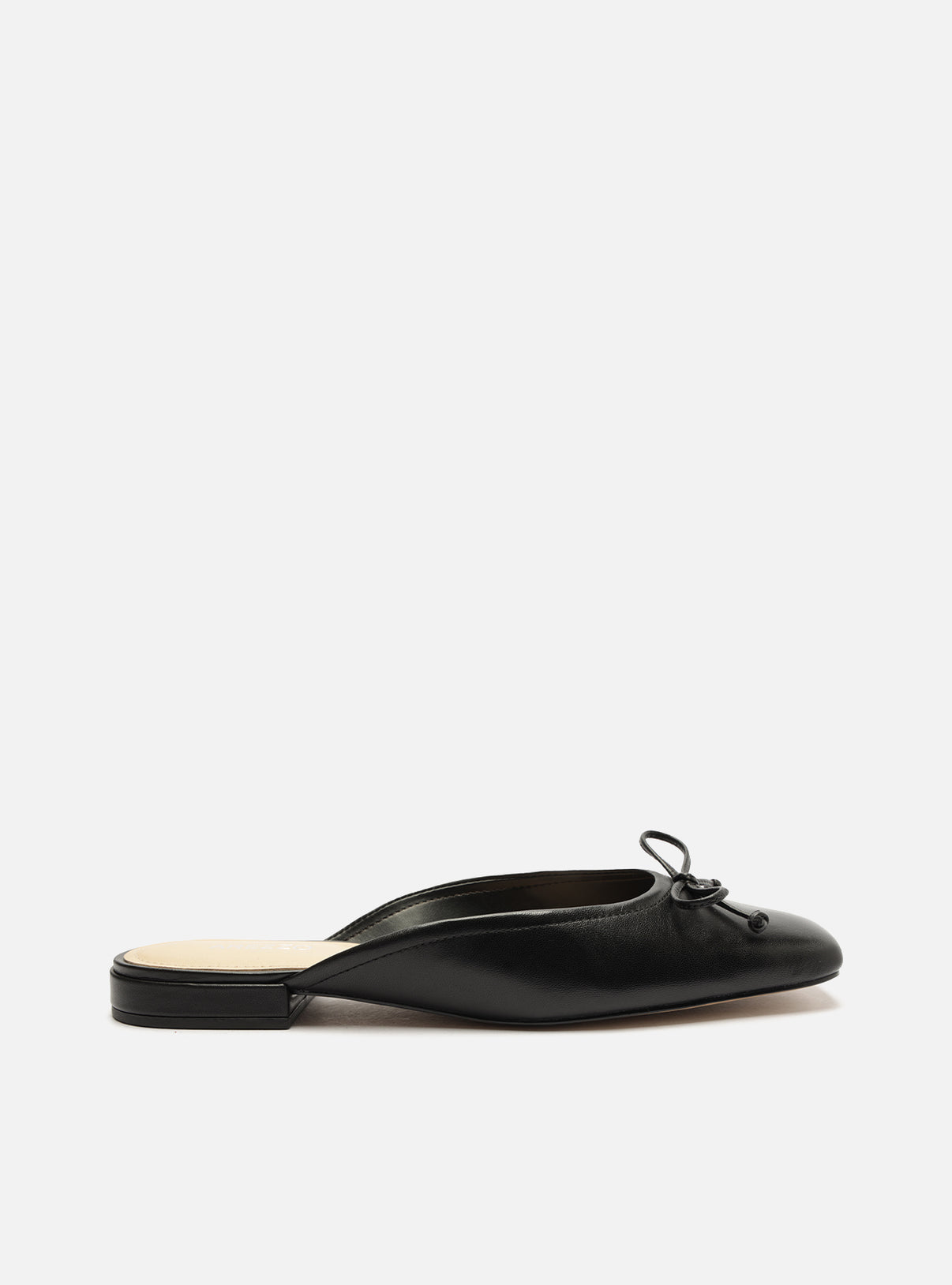 Jordyn Black Genuine Leather Mule – Arezzo