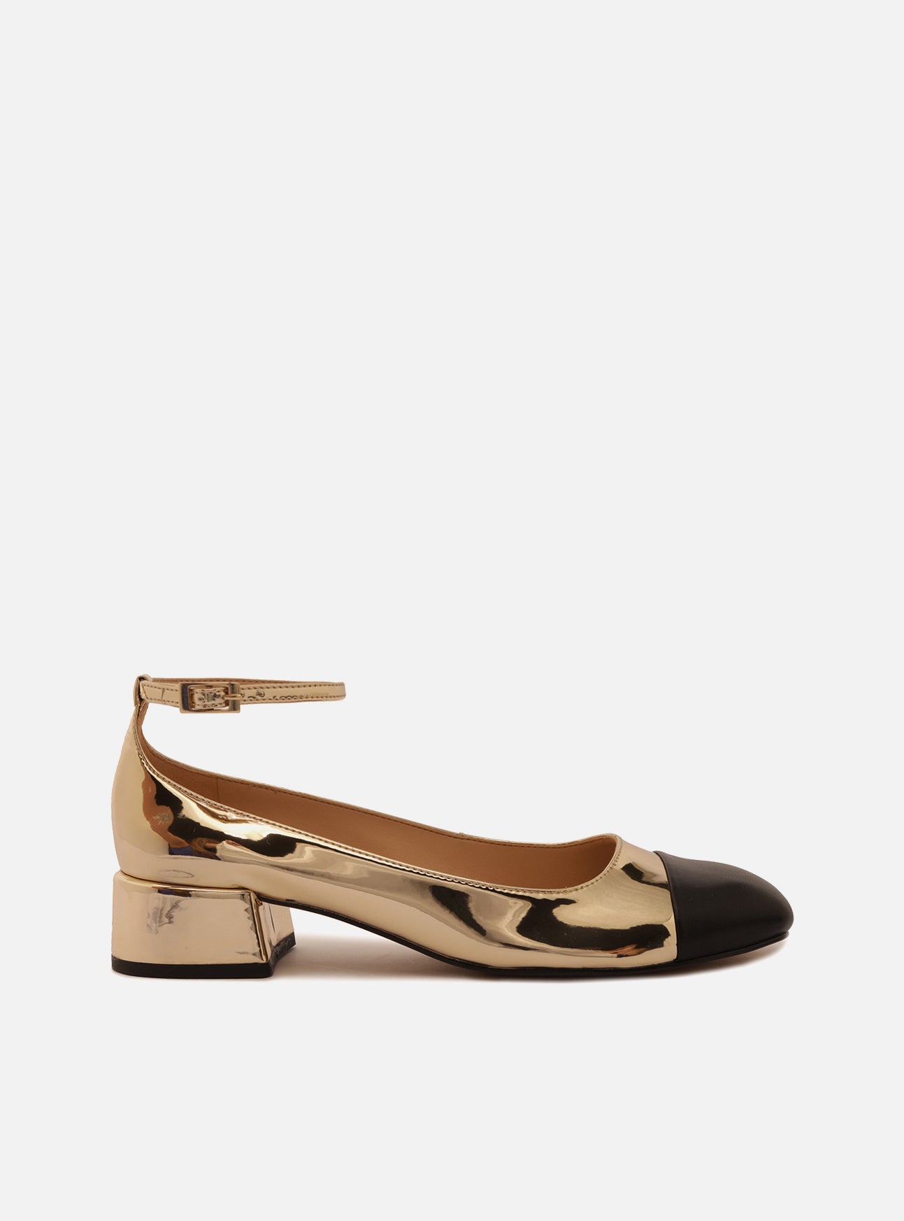 Chloe Low Block Pump