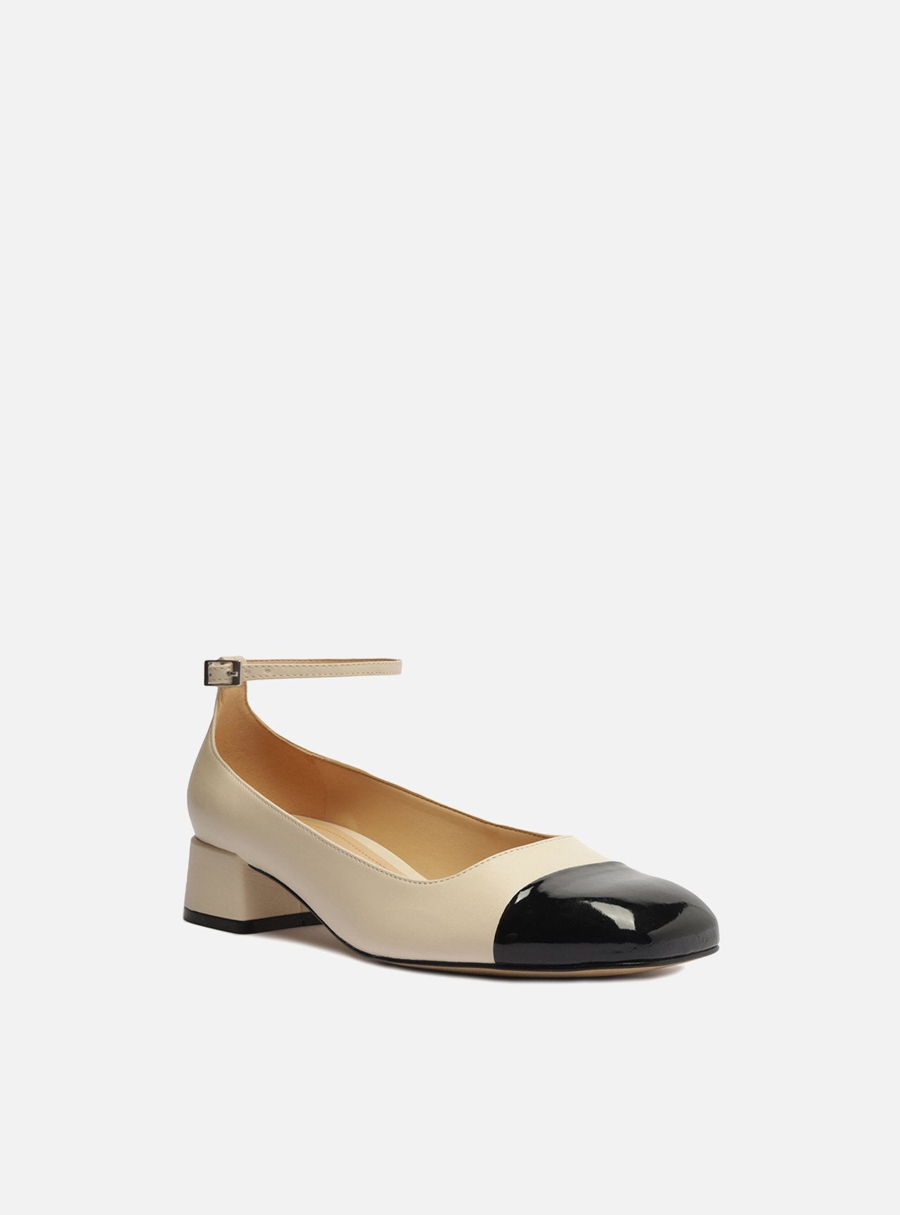 Chloe Low Block Pump