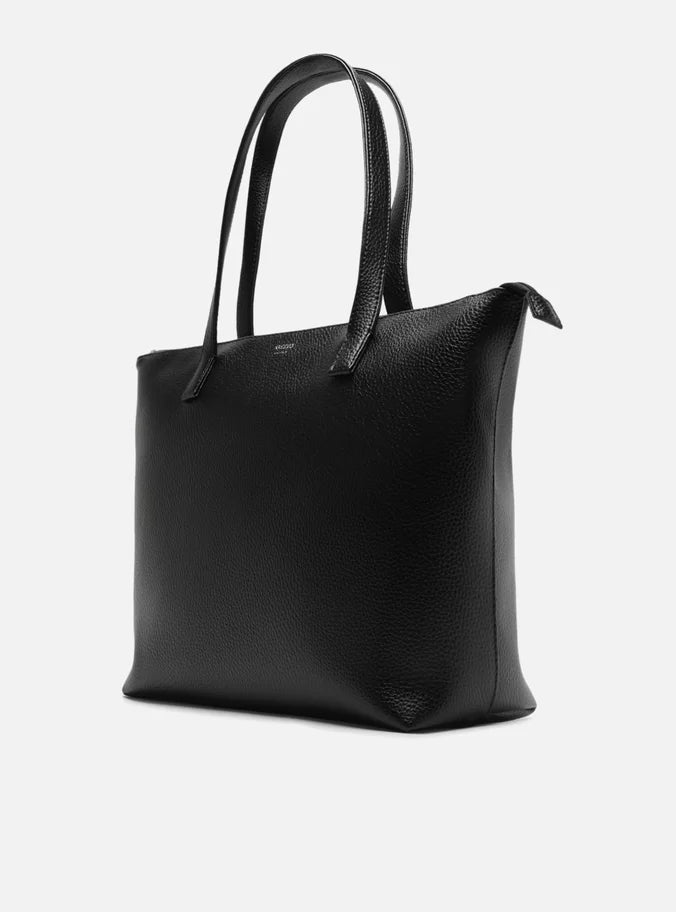 Large Basic Black Shopping Bag