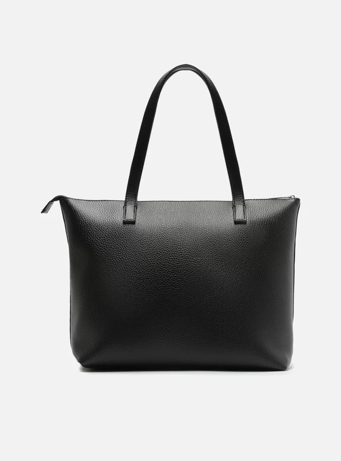 Large Basic Black Shopping Bag